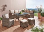 Lounge-Set Flair aus hochwertigen Materialien 