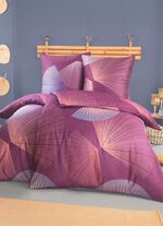 Bettw&auml;sche-Garnitur mit Rei&szlig;verschluss 