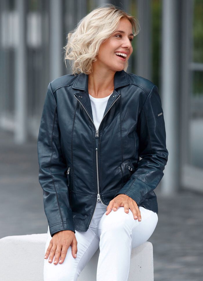 Lederkurzjacke von &bdquo;Cabrini&ldquo; 