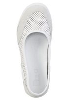 ELENA EDEN Sipper mit luftiger Perforation WEISS