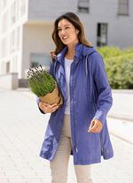 Funktions-Kurzmantel in Trench-Optik 