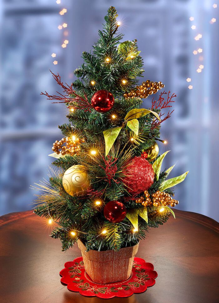 Beleuchteter Tannenbaum 