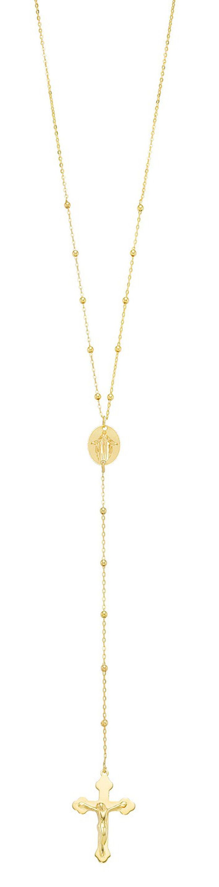 Rosenkranz-Ankerkette aus Gold 