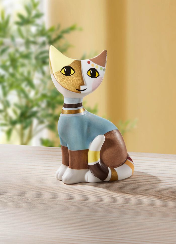 Goebel Katze aus hochwertigem Biskuitporzellan 