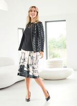 Rock mit breitem Bund 