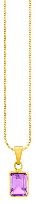 Schicker Anh&auml;nger mit echt Amethyst 