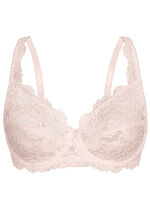 Sassa Zweierpack B&uuml;gel-BH aus Elastikspitze 1X BURGUND, 1X PUDER