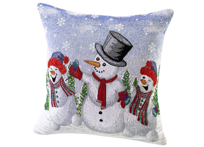 Kissenbezug aus Gobelin mit Reißverschluss BUNT