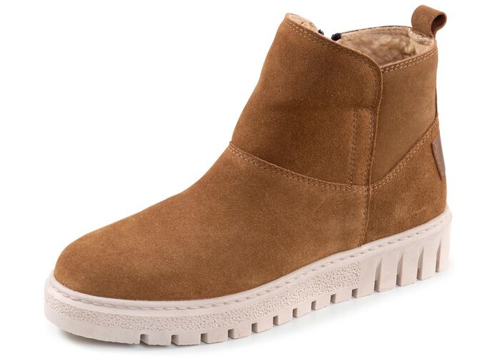 ELENA EDEN, warme Damen-Stiefeletten, Winterschuhe, Weite H, mit herausnehmbarem Fu&szlig;bett 