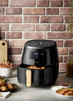 Heißluftfritteuse mit Tragegriff 