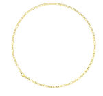 Diamantierte Figarokette 