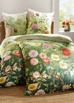 Wendebettw&auml;sche-Garnitur aus Mako-Satin 