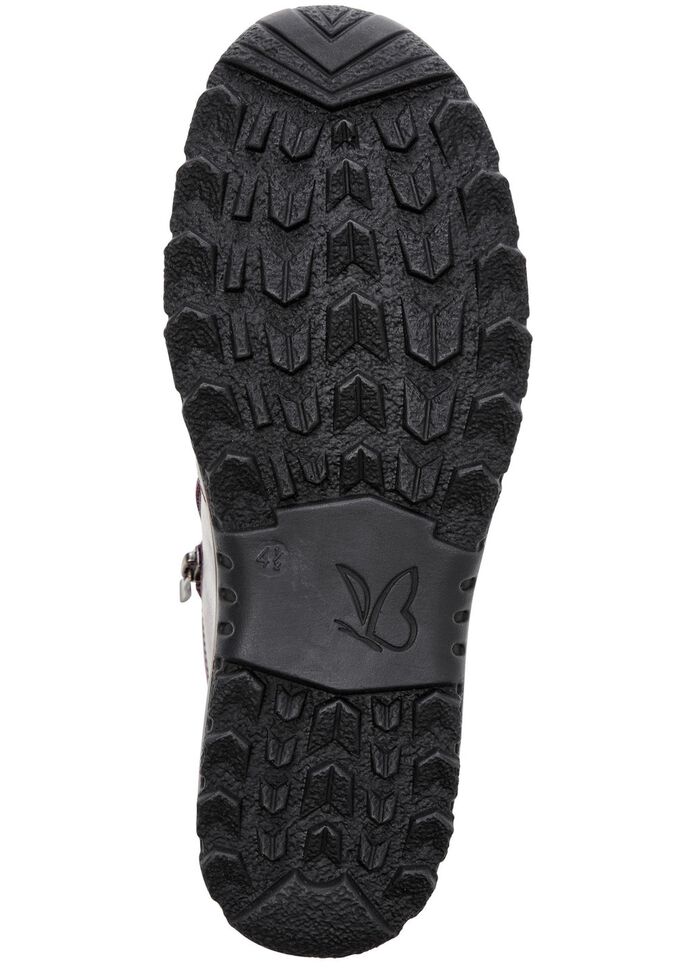 ELENA EDEN, gef&uuml;tterte Damen-Boots, Winterschuhe, Weite H, mit Rei&szlig;verschluss 