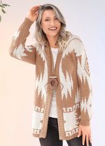 Strickjacke in Kuschelqualit&auml;t 