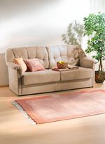 Verwandlungssofa mit hochwertiger Polsterung CREME