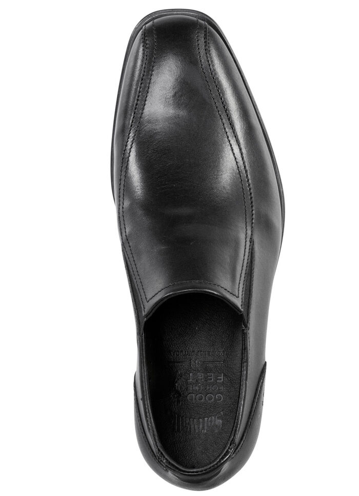 Slipper aus Rind-Nappaleder SCHWARZ