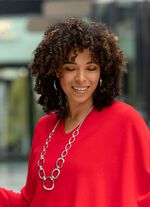 Elegante Halskette mit ovalen Gliedern 