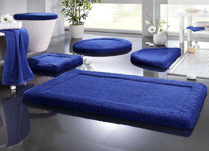 Premium Badgarnitur Superfine Microfaser DUNKELBLAU