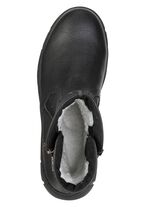 ELENA EDEN, gef&uuml;tterte Damen-Boots, Winterschuhe, Weite G, mit herausnehmbarem Fu&szlig;bett SCHWARZ