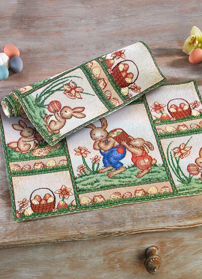 Platzset aus Gobelin, 2-teilig 