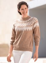 Pullover mit Norwegermuster 