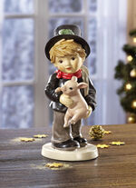 Schornsteinfeger mit Swarovski®Kristall am Zylinder 