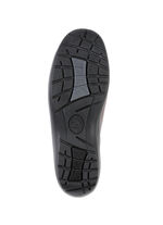 ELENA EDEN Slipper aus Nappaleder BORDEAUX-SCHWARZ