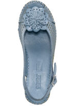 Gemini Sandalette mit Lederblüte JEANS
