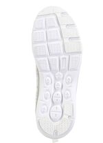 ELENA EDEN, trendige Damen-Sneaker, mit herausnehmbarem Fu&szlig;bett WEISS-BUNT