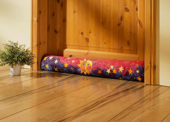 Zugluftrolle aus Baumwolle BUNT