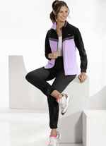 Freizeitanzug von „LPO“ in 2 Farben FLIEDER-SCHWARZ