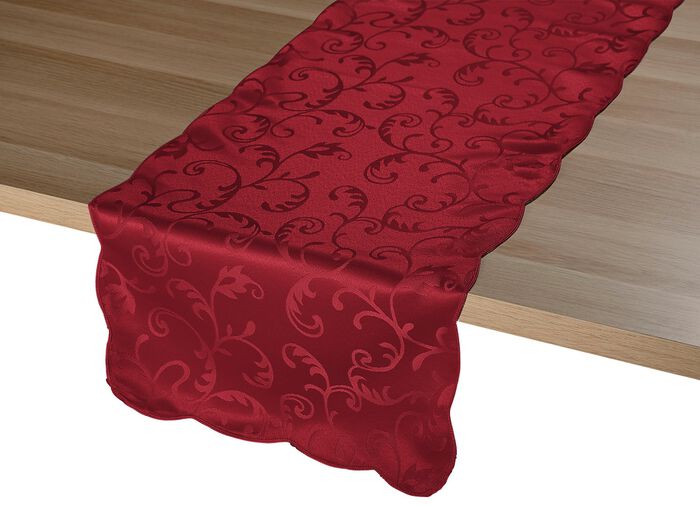 Pflegeleichte Tischdekoration f&uuml;r drinnen und drau&szlig;en ROT