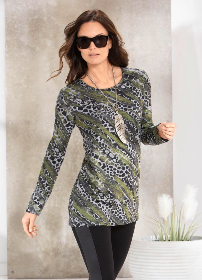 Shirt mit Rundhalsausschnitt 