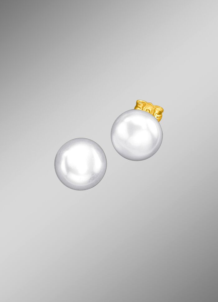 Ohrstecker mit S&uuml;&szlig;wasser-Zuchtperle 