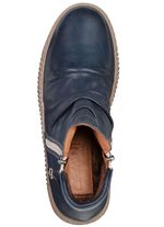 Gemini Bootie mit flotter Raffung MARINE