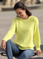 Pullover mit Zackenstruktur 