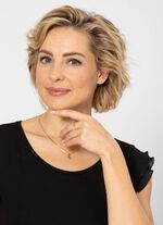 Massiver Anh&auml;nger mit Brillant 