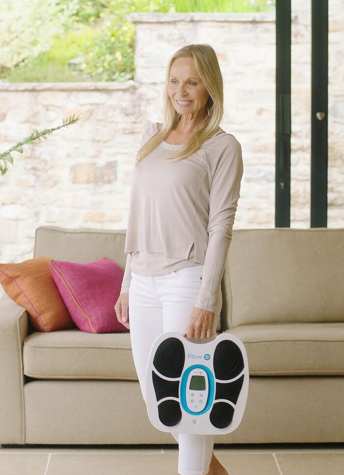 Tragbares EMS-Tens-Fu&szlig;massageger&auml;t 