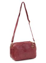 Laurina, Mini-Tasche, Damen, mit abnehmbarem, verstellbarem Umh&auml;ngeriemen BORDEAUX