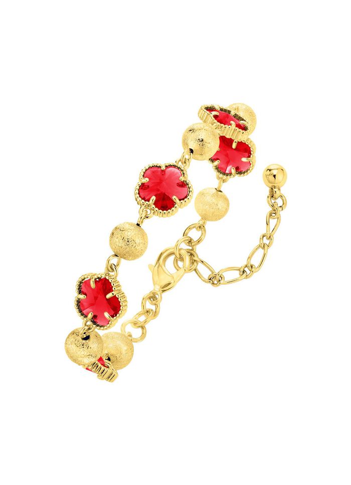 Schmuckset, 3-teilig, im Blumendesign 