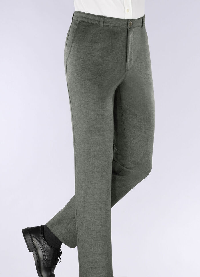 "Klaus Modelle"-Hose in 3 Farben OLIV MELIERT