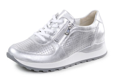 Waldläufer Schnür-Sneaker aus Nappaleder 
