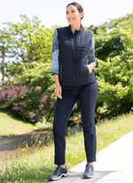 Steppweste mit leichter Wattierung 