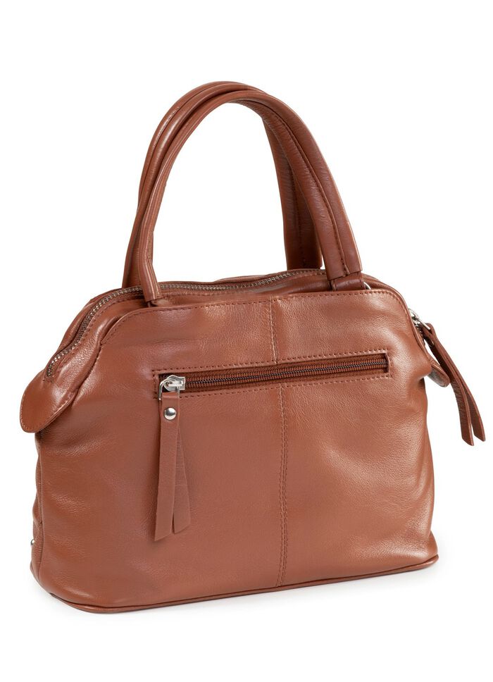 Laurina, Tasche, Damen, mit abnehmbarem, verstellbarem Umh&auml;ngeriemen COGNAC
