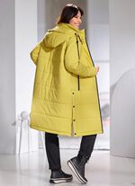 Mantel mit abnehmbarer Kapuze LIMETTE
