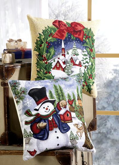 Kissenbez&uuml;ge mit Rei&szlig;verschluss, 2er-Set 