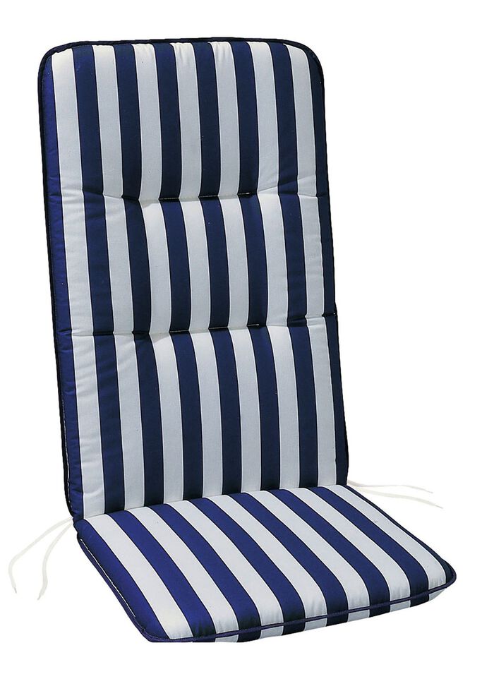 Hochlehner-Auflagen mit Bezug aus 100% Baumwolle 