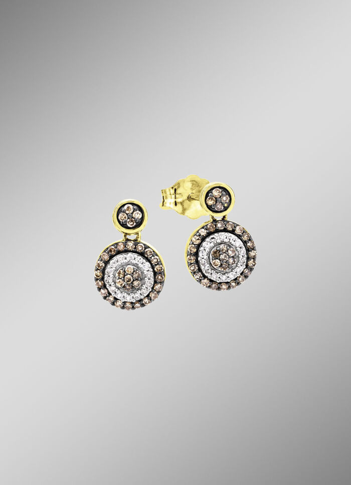 Ohrstecker mit Diamanten 