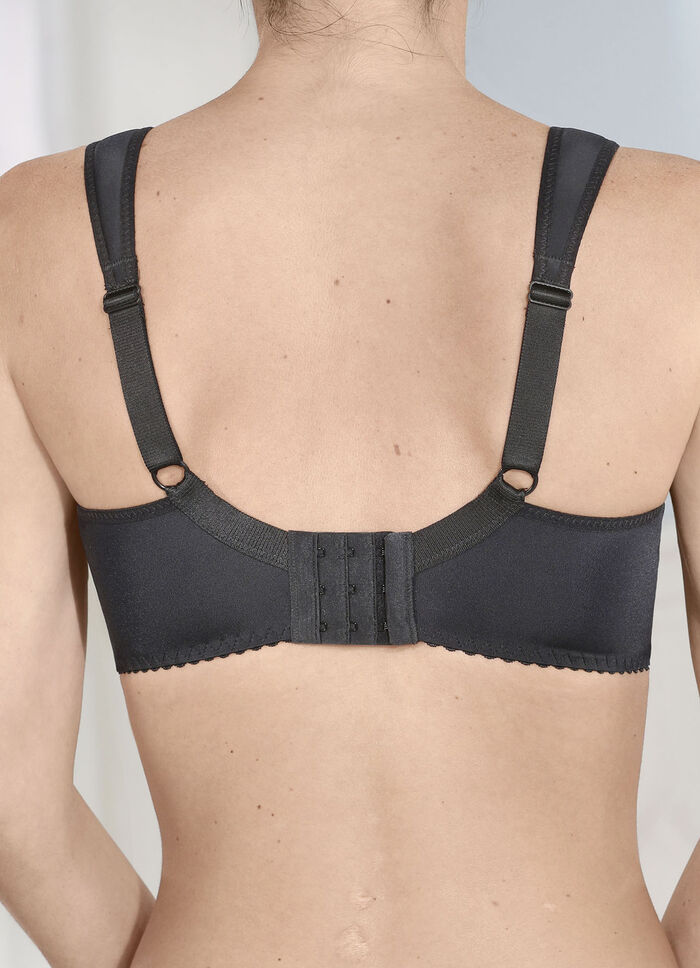 Laurina BH mit elastischen T&uuml;lleins&auml;tzen 