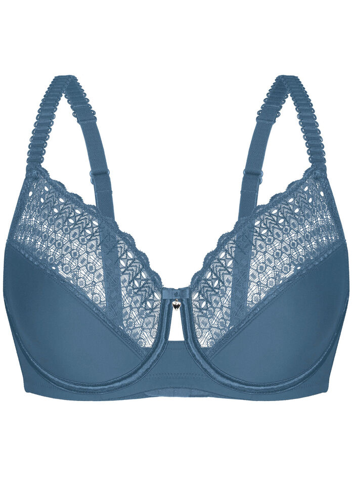 Sassa Zweierpack Bügel-BH 1X INDIGO, 1X WEISS